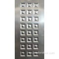 Panel de puerta de acero de diseño moderno